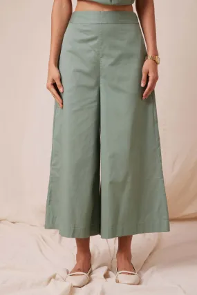 Svet Sage Green Cotton Pants