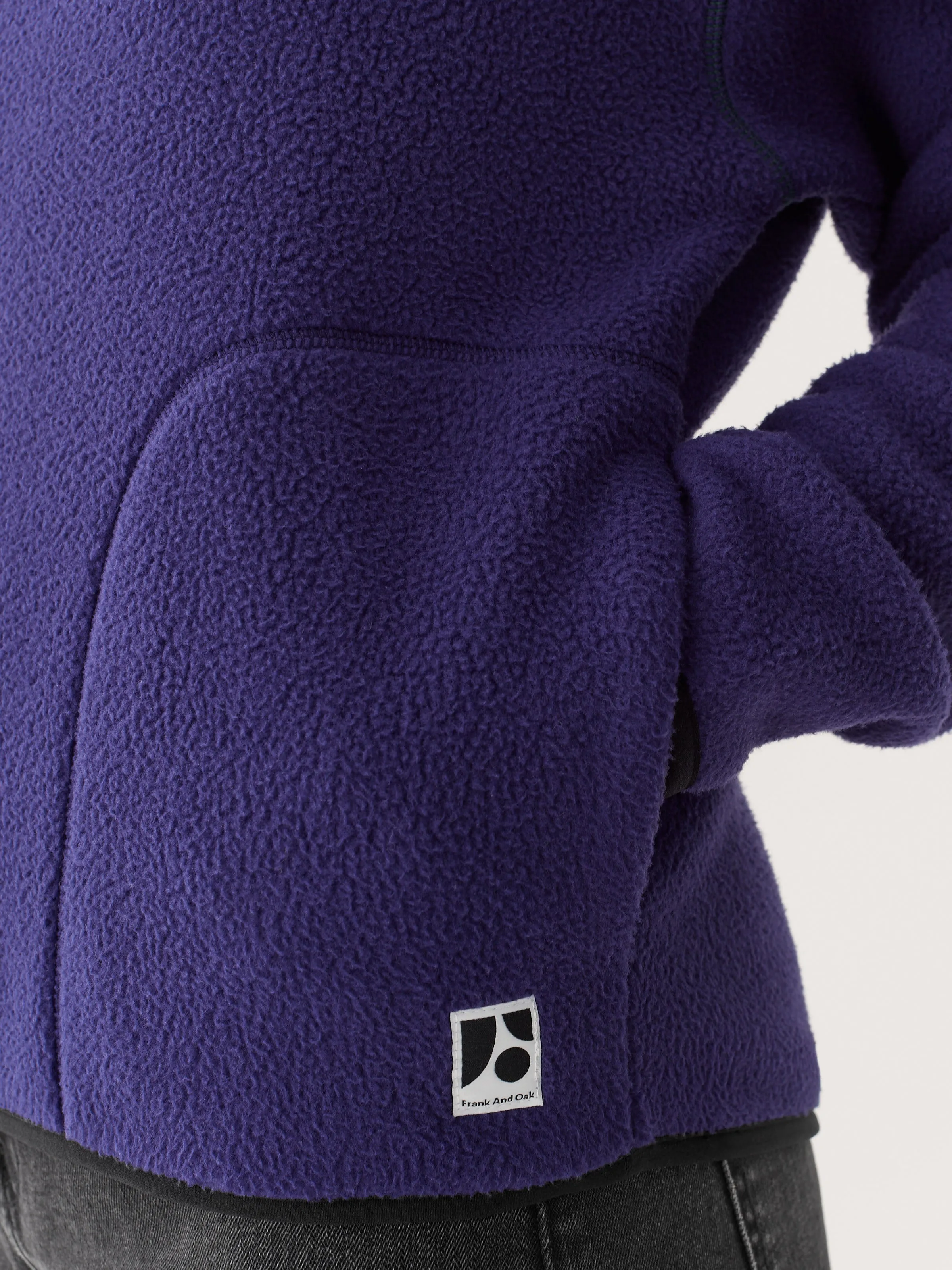 The Axis Polar Fleece Pullover in Night Sky