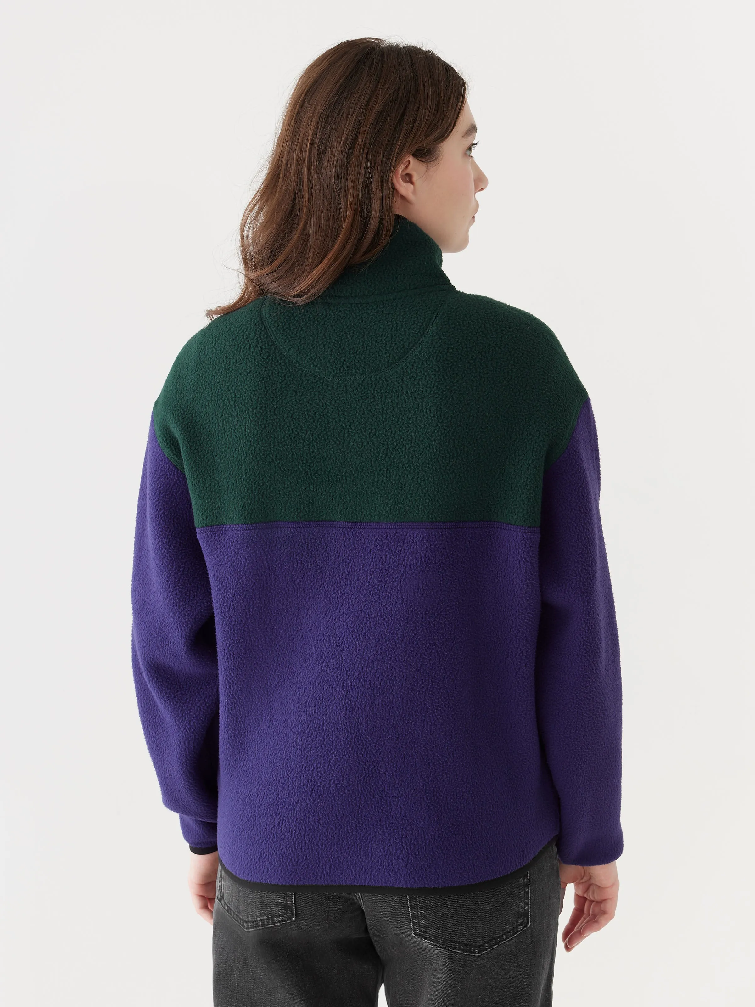 The Axis Polar Fleece Pullover in Night Sky