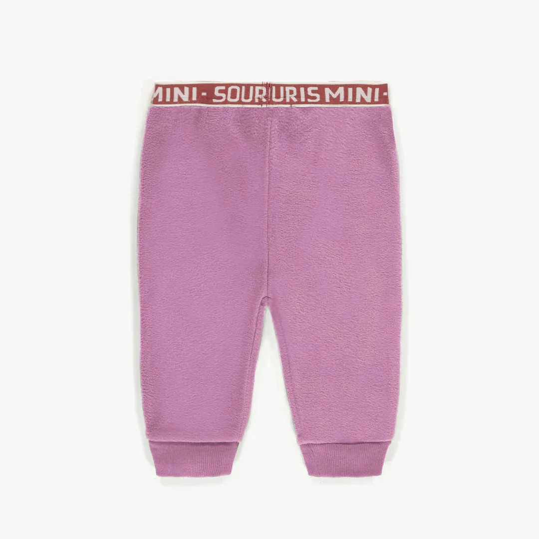 The Fleece Pants - Purple - BABY