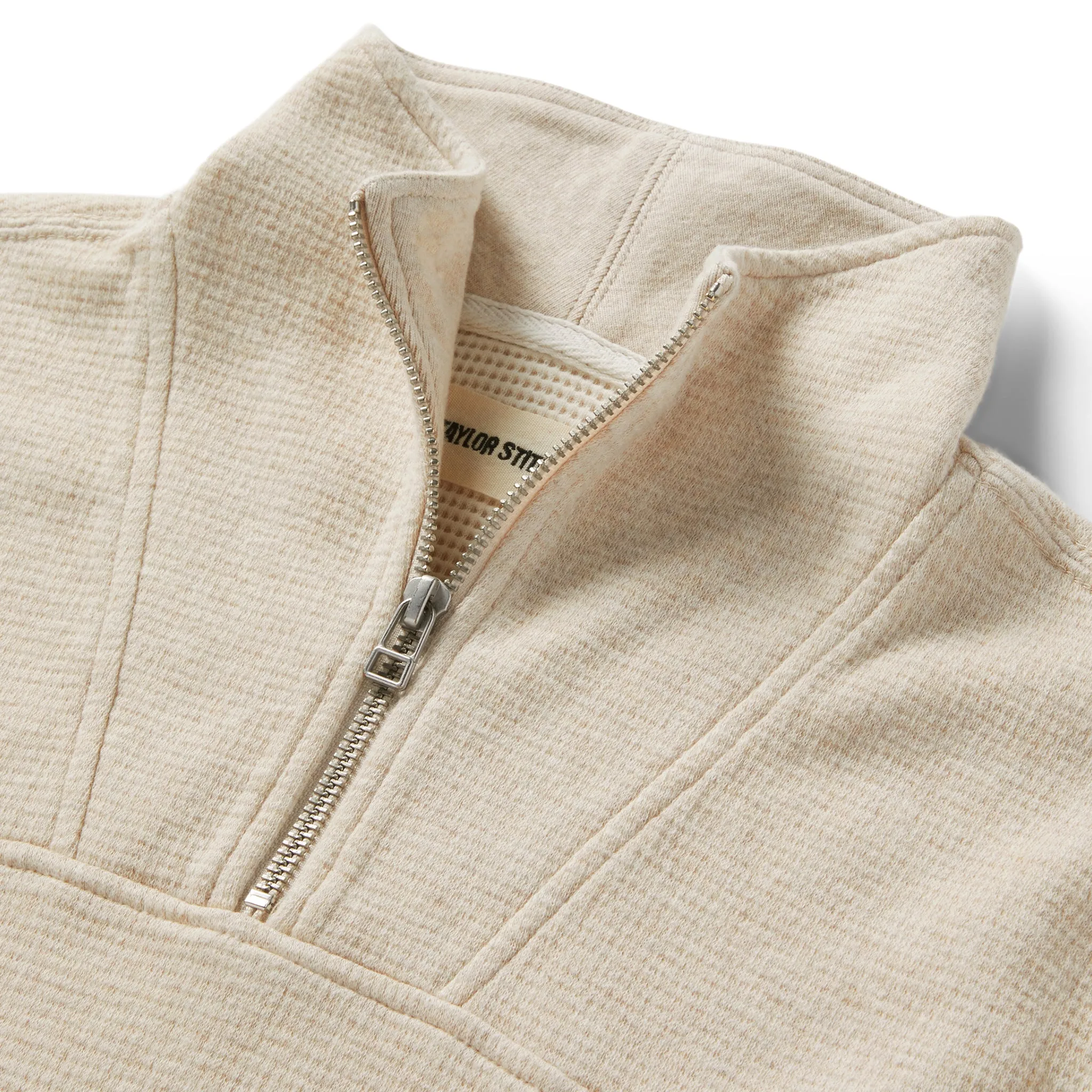 The Horizon Pullover in Oat Heather