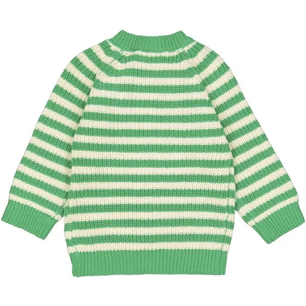 THE NEW Siblings Bright Green Ilfred Knit Pullover