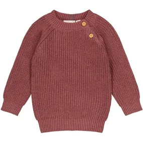 THE NEW Siblings Rose Brown Heather Glitter Pullover