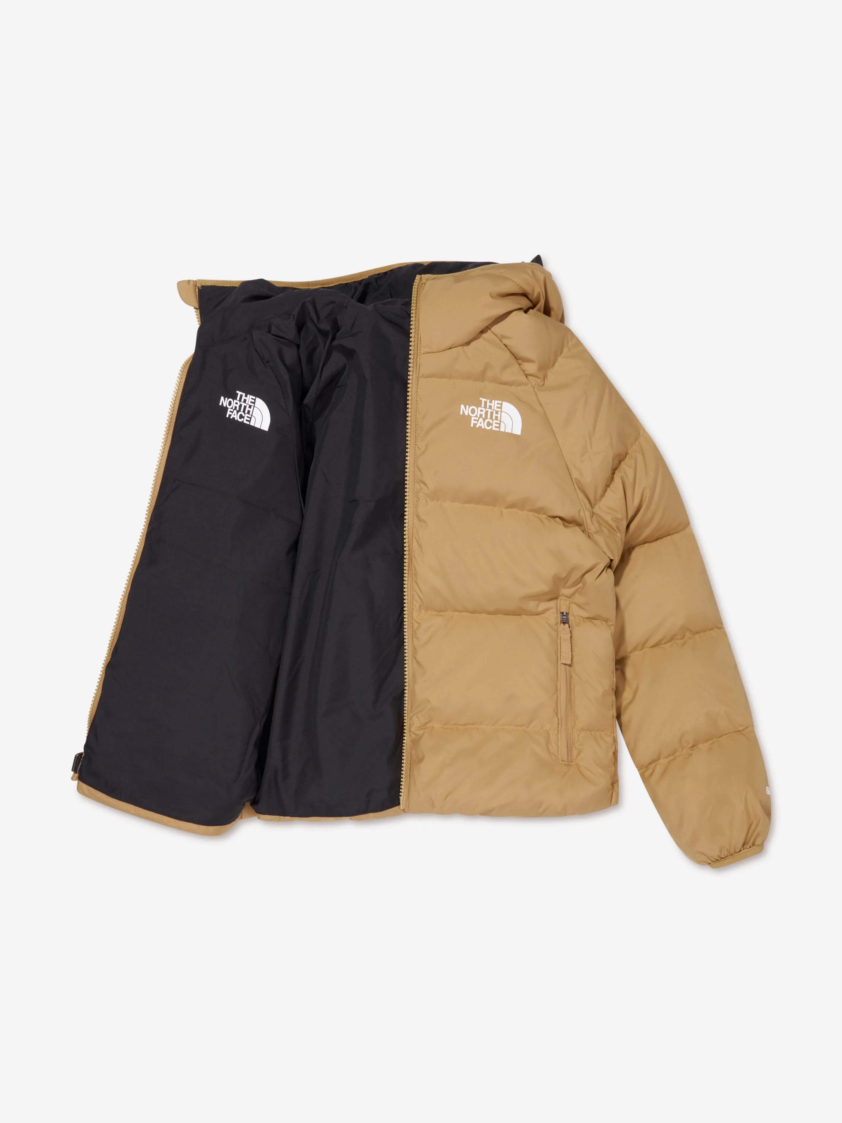 The North Face Boys Reversible Down Jacket in Beige