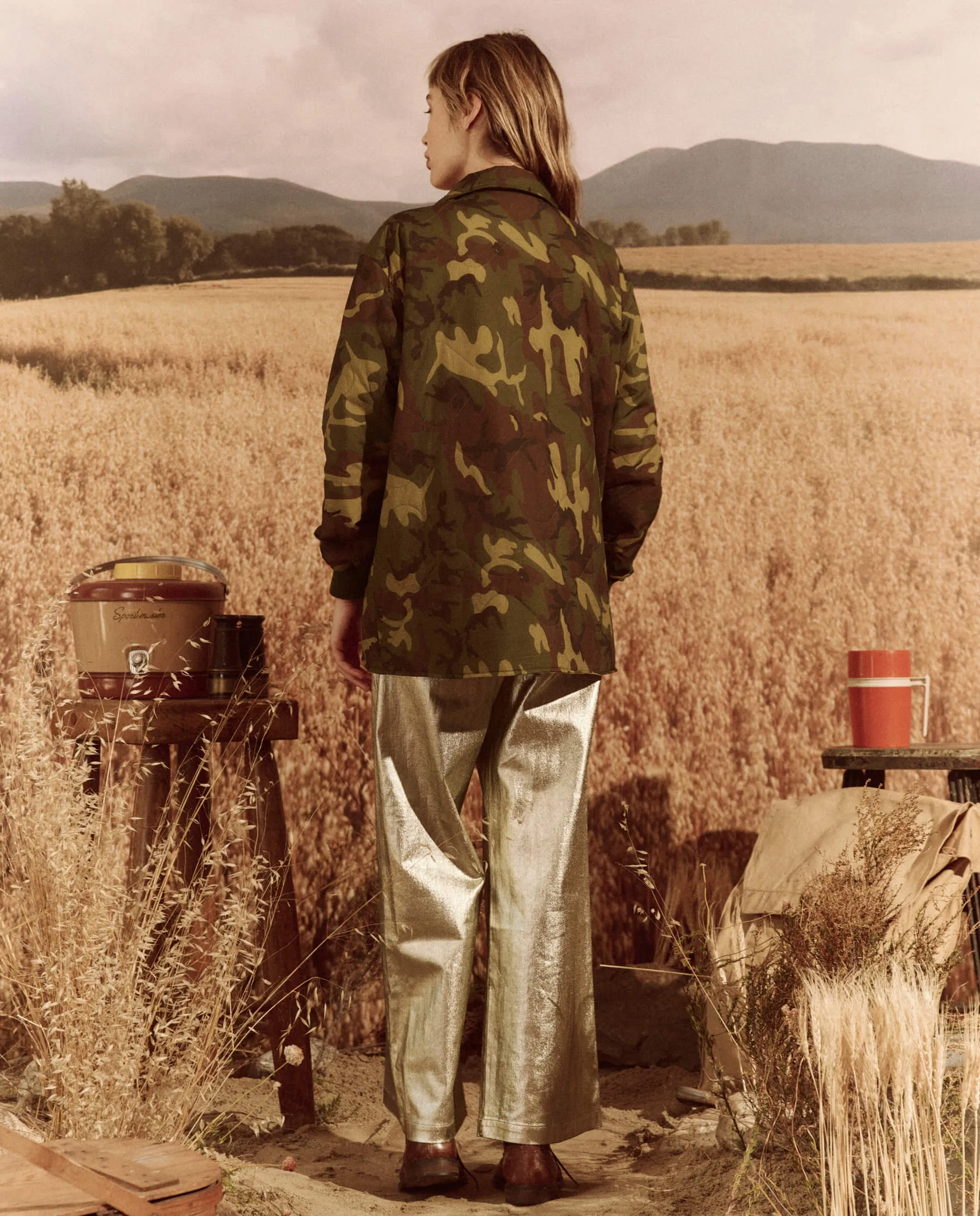 The Platoon Jacket. -- Field Camo