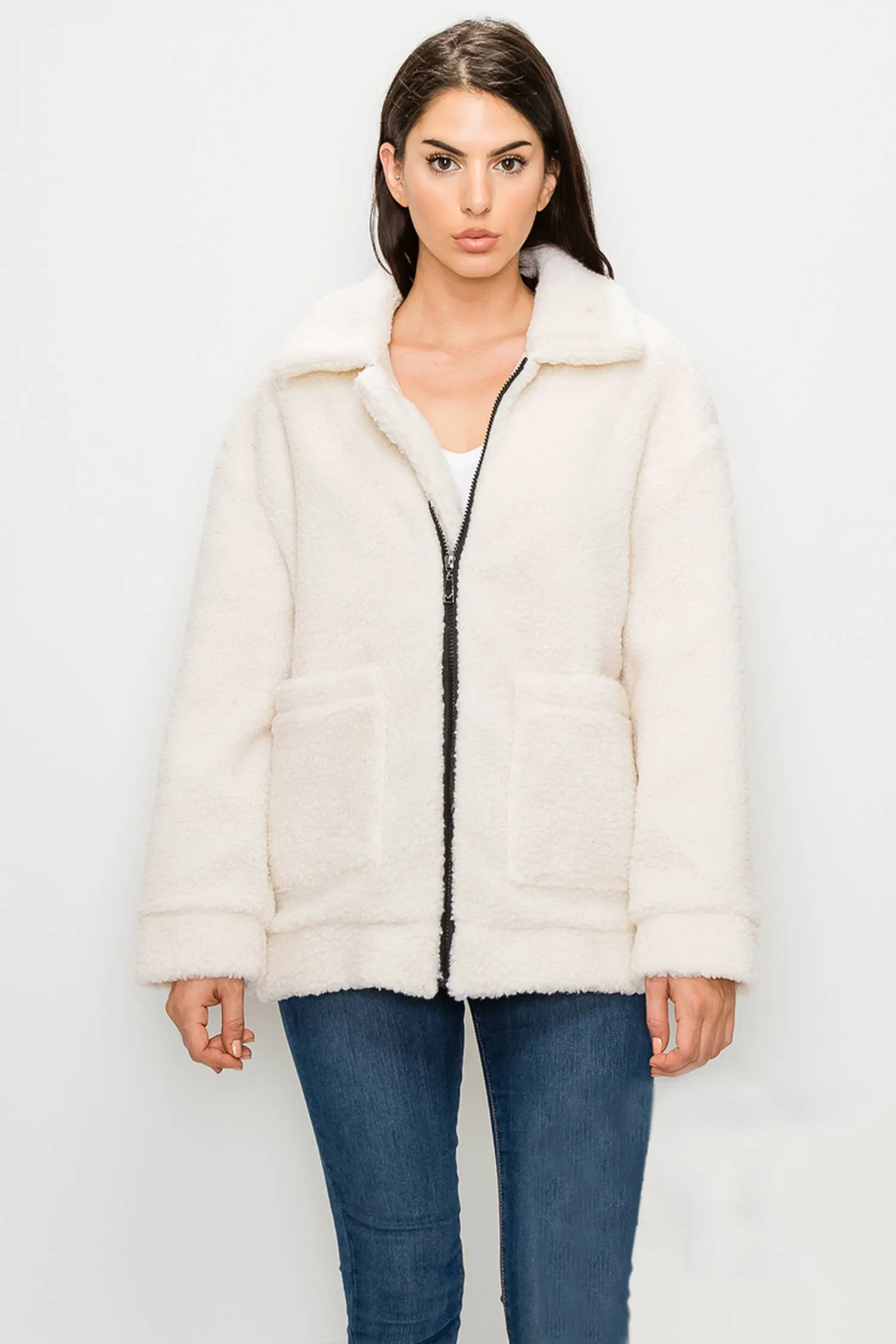 Theo Faux Shearling Jacket