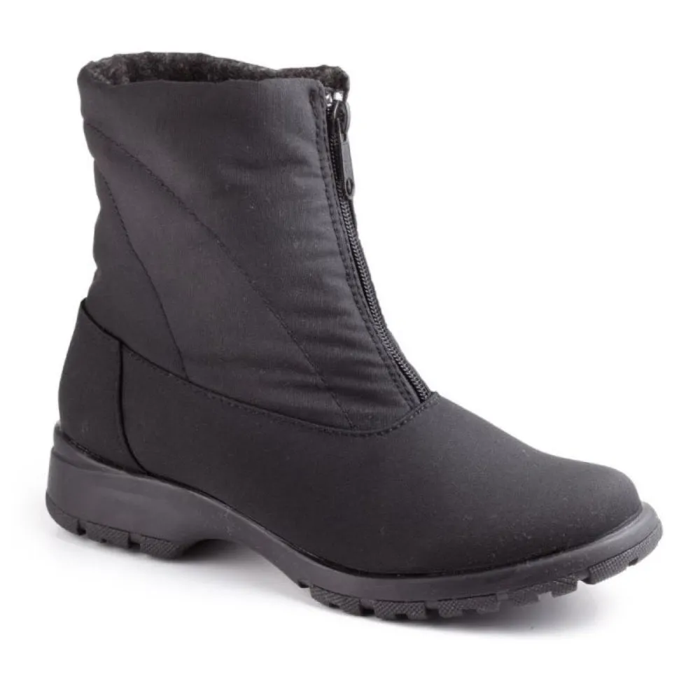 Toe Warmers Women's Magic Zip Up Boot Black