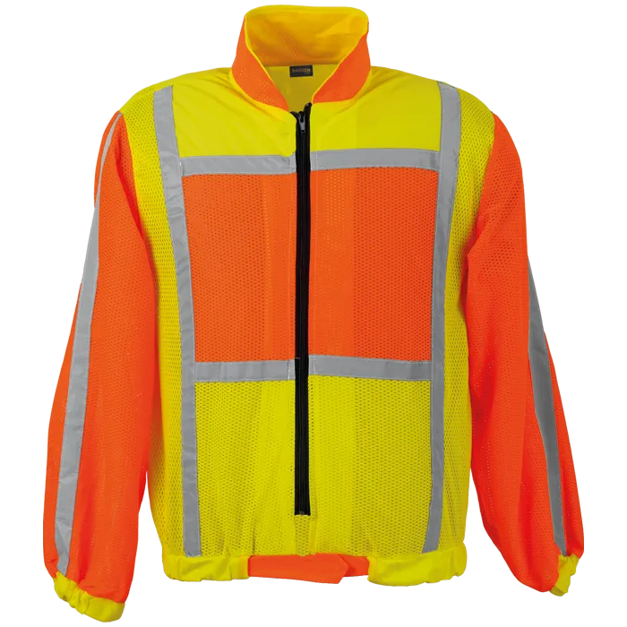 Two-Tone Long Sleeve Reflective Vest