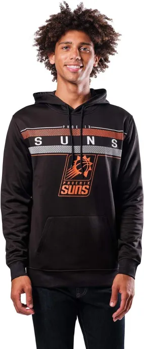 Ultra Game NBA Official Men’s Super Soft Midtown Hoodie Pullover Sweatshirt - Unisex, Phoenix Suns|Phoenix Suns