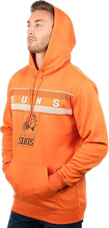 Ultra Game NBA Official Men’s Super Soft Midtown Hoodie Pullover Sweatshirt - Unisex, Phoenix Suns|Phoenix Suns