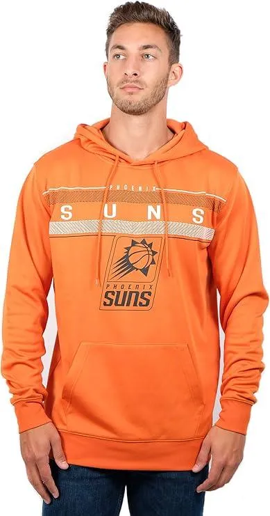 Ultra Game NBA Official Men’s Super Soft Midtown Hoodie Pullover Sweatshirt - Unisex, Phoenix Suns|Phoenix Suns