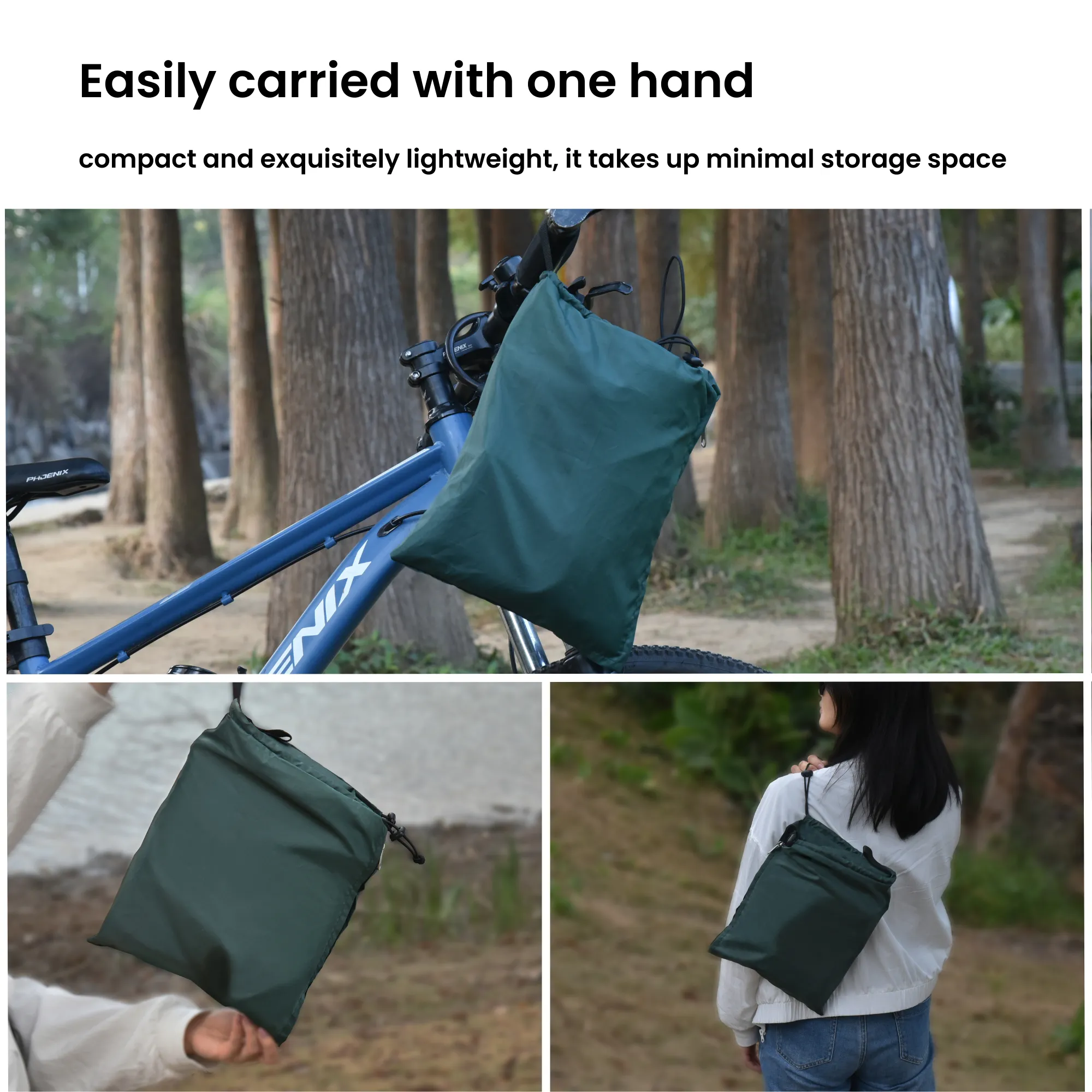 Unikka VersaPack 4-in-1 Poncho / Hammock / Ground Mat / Canopy