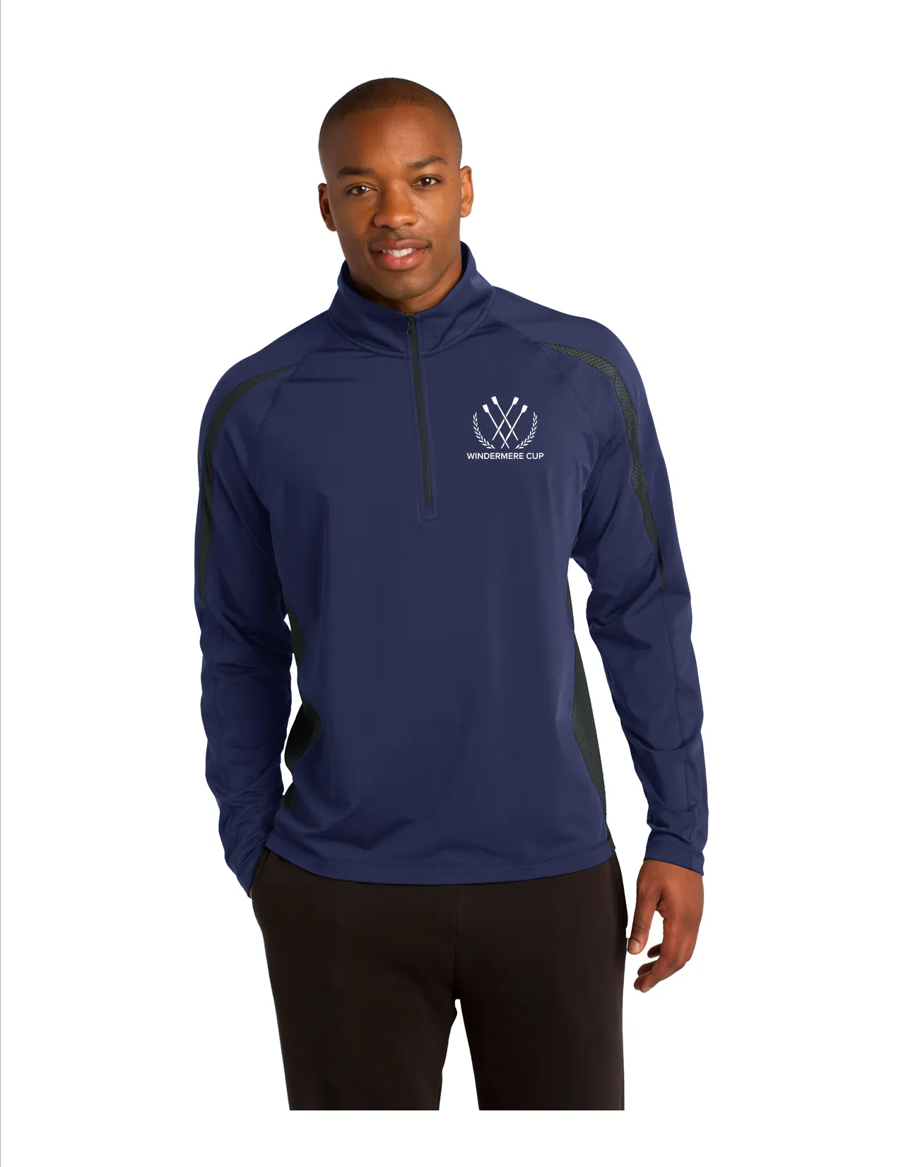 Unisex Sport-Tek® Sport-Wick® Stretch 1/2-Zip Colorblock Pullover - sales tax included