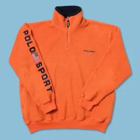 Vintage Polo Sport Q-Zip Fleece Medium