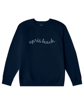 Women's Organic Pullover Sweatshirt Apres Beach [Navy]