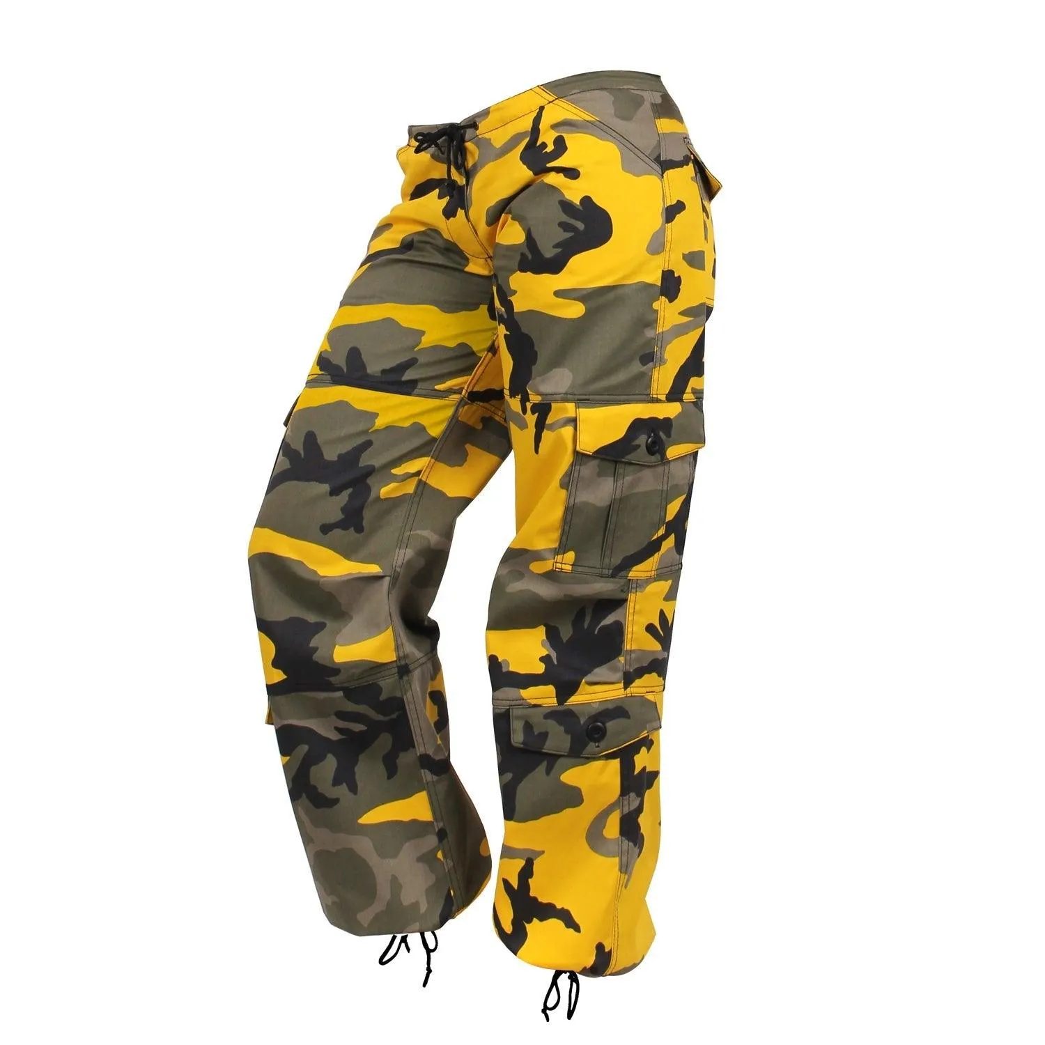 Womens Paratrooper Colored Camo Fatigues