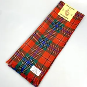 Wool Scarf in MacLean of Duart Ancient Tartan.