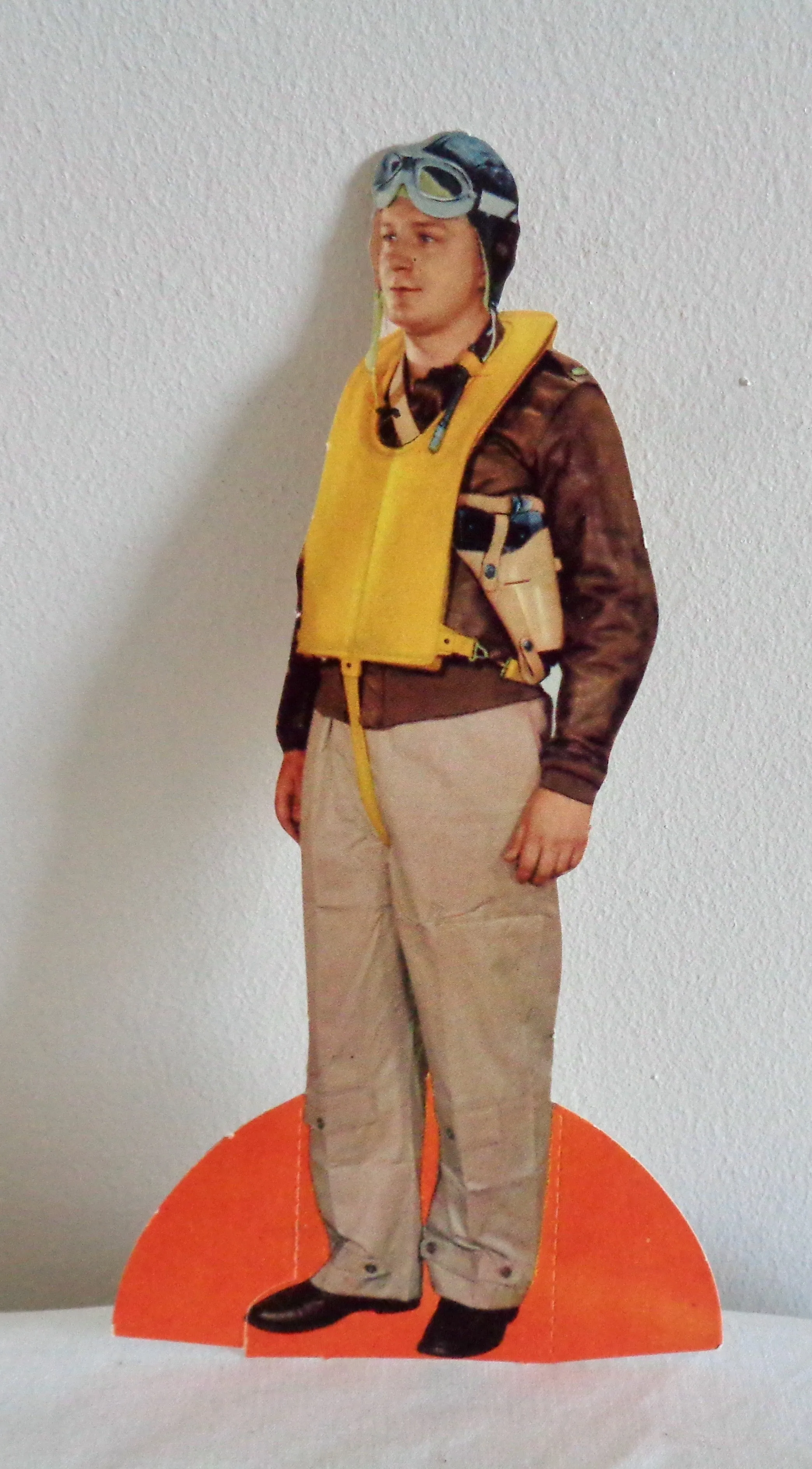 WW2 Bendix Aviation Company USA Second Lieutenant Paper Figure/Doll