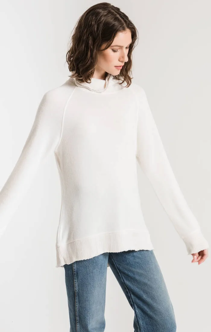 Z Supply soft spun mock neck pullover three colors zt183498